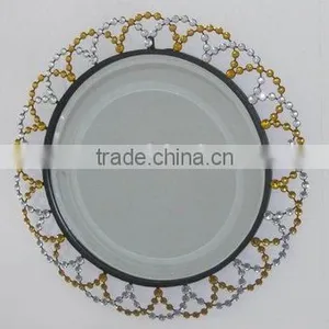 100716EA-acrylic Diamond Framed Mirror thumbnail-1