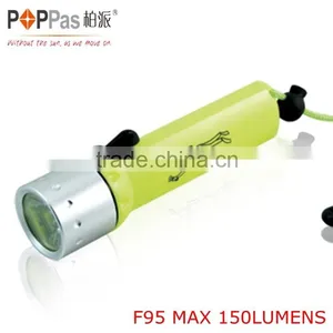 3w Waterproof Diving Led Flashlight thumbnail-1