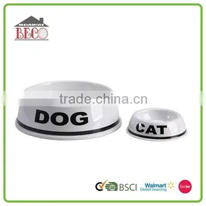 Plastic Pet Bowls, Dog Bowl With Anti-slip Rubber Ring thumbnail-3