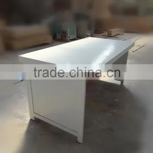 White Wood Restaurant Buffet Table thumbnail-1