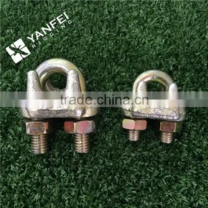 A Type Yellow Zinc Plated Malleable Wire Rope Clip thumbnail-5