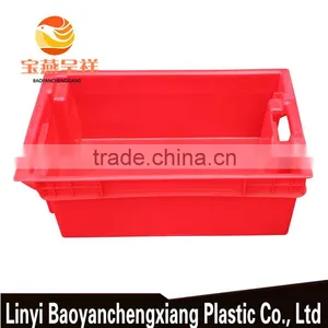 600x400x200mm Plastic Storage Basket for Freezing Duckling, Chicken, Meet Food Transportation thumbnail-2