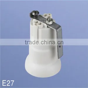 LCP Plastic Lamp Holder E27, Push in for Wires thumbnail-1