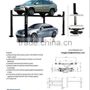 Four Post Parking Lift Car Auto Lift thumbnail-1