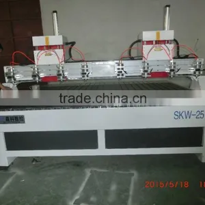 New Year Promotion Price Cutting Machine Two-to-eight Head Woodworking Wood Cnc Router Machine thumbnail-3