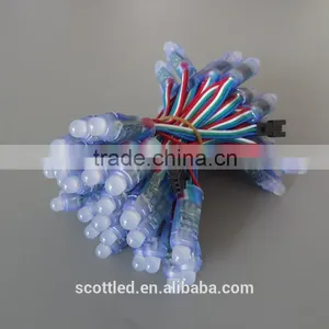 Waterproof IP66 12mm Full Color DC5V LPD6803 IC Led String Light Led Christmas Pixel Light thumbnail-6