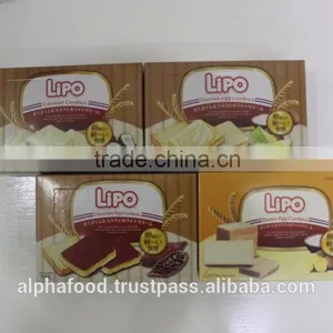 Sweet Crunchy Texture LIPO Coconut High Energy Biscuits With 100G Bag Packing thumbnail-1