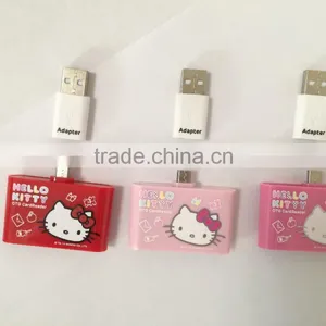 OTG Micro USB 4 In 1 SD Micro SD TF Card Reader for PC and Smartphone thumbnail-2