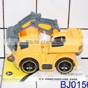 New Kids Toy Excavator Children Plastic Friction Toy Engineering Truck thumbnail-1