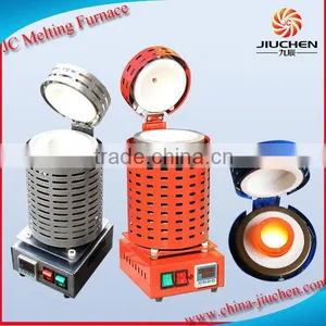 110V 1.5kW 30 Oz 1Kg Electric Portable Gold Melter thumbnail-1