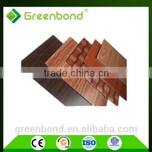 Wood Aluminum Plastic Composite Wall Panel Sheet thumbnail-1