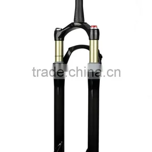 15*135mm 3K Matte Finish Full Carbon T700 Fiber Full Suspension 100mm Travel Fat Bike Full Suspension Front Forks thumbnail-2