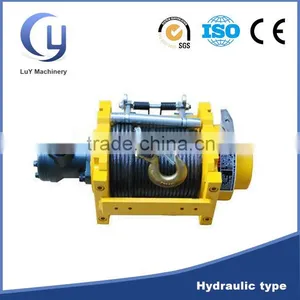 Factory Price YS 0.8t Horizontal Vertical Pull Hydraulic Portable Winch Winch thumbnail-1