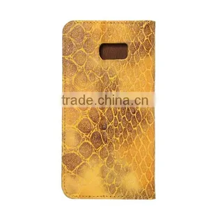 New Design For Galaxy S6 Edge Colorful Flip Stand Leather Cover thumbnail-2
