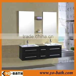 Hangzhou Double Sink Bathroom Furniture High Gloss thumbnail-1