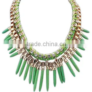 Factory Latest Design Luxury Rhinestone Necklace for Women thumbnail-4