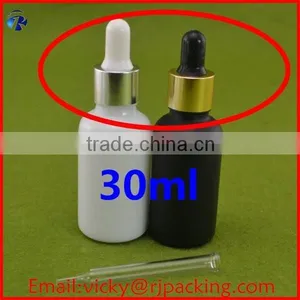 White Porcelain Glass Bottle/fancy Glass Dropper Bottle/essential Oil Bottle thumbnail-4