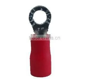 China Manufacture Red Copper Insulated Ring Terminals RV1.25-3.2 thumbnail-2