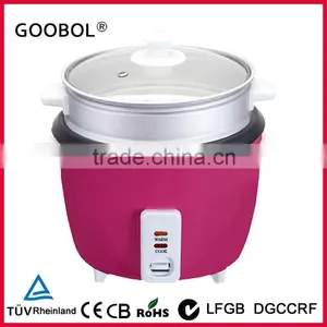 Small Drum Shape Rice Cooker With Steamer Electrical Appliances thumbnail-1