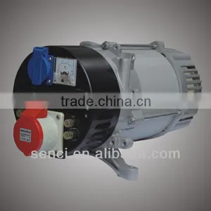 Small Brushless Synchronous 220v 3kw AC Single Phase Alternator for Generator thumbnail-4