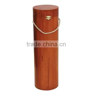 Made in China Paulownia 2 Bottles Wooden Wine Gift Box for Sales thumbnail-4