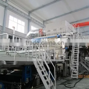 Hot Sale & High Precision 2850/400Crescent Toilet Paper Machine WithYankee Dryer( Whole Production Line) thumbnail-3