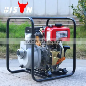 BISON CHINA TaiZhou Air Cooled Direct Injection 4Inch 10HP Diesel Water Pump thumbnail-1