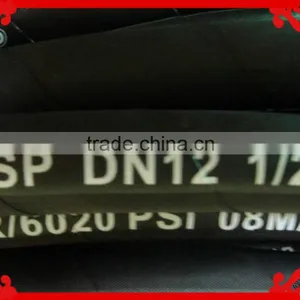 MZ HIGH QUALITY DIN EN 856 4SP HYDRAULIC RUBBER HOSE FOR OIL DELIVERY thumbnail-3