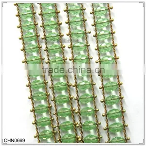 Wholesale Colored Brass Swing Chain For Jewelry thumbnail-5