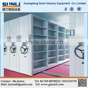New Design Metal Mobile Library Adjustable Locker Shelf thumbnail-4
