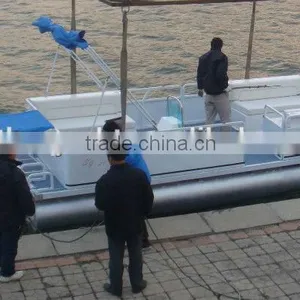 Gather User-Friendly Hot Selling 5.9m Aluminum Pontoon Boat thumbnail-2