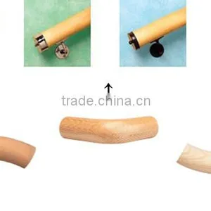Decorative Pvc Wooden Stair Handrail thumbnail-1