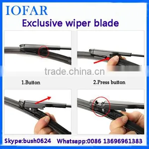 Xiamen Wiper Blade Factory Direct Selling Universal Wiper Blade Peugeot Supplier's Choice thumbnail-3