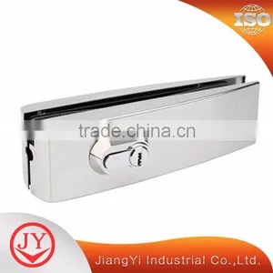 Glass Double Door Clamp Lock Patch Fitting Locking Hardware Quality Choice thumbnail-1