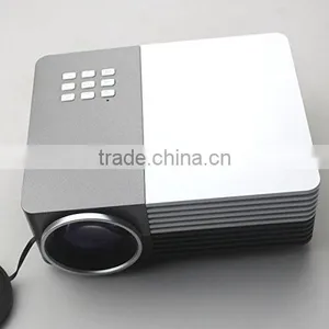 GM50 Mini Lcd LED Projector AV USB2.0 HDMI VGA SD Multimedia Projector thumbnail-1
