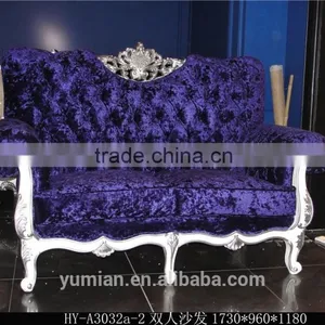 Home Furniture Hand Carving Classic Living Room Sofa Set thumbnail-2