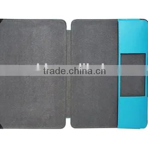 Premium Quality PU Leather Book Cover Clip On Sleeve Case for MacBook Air 13.3" thumbnail-3