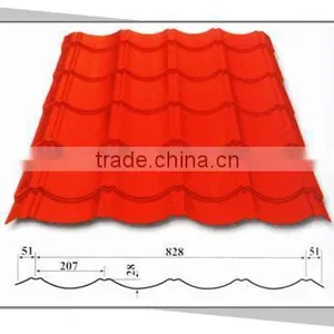 Hydraulic Automatic Color Steel Roof Tile Roll Forming Machine Glazed Tile Rolling Machine thumbnail-5