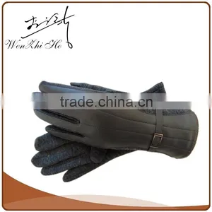 Preuim Animal Skin Leather Mankind Cheap Mountain Bike Gloves thumbnail-4