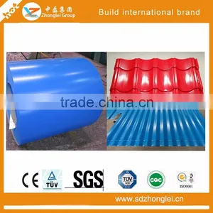 High Quality Hot Sale PPGI Pre-painted Galvanized Steel Coil Red Color thumbnail-1