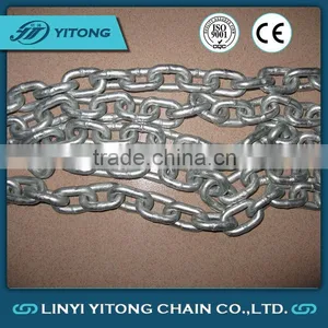 Iso9001 Quality Ensure British Standard Bright Galvanized Brass Short Link Chain thumbnail-4
