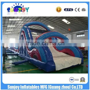 SUNJOY 2016 New Designed Inflatable Obstacle Course Toys, Competitive Obstacle Course,inflatable Obstacle Castle for Sale thumbnail-4