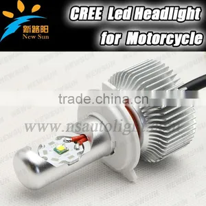 Three Function With Hi/Lo Beam Led Motorcycle Headlight Bulb C Ree Led Headlight For Motorcycle 3800lm Ultra Bright thumbnail-1