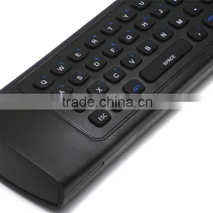 Hot Selling MX3 Air Mouse 2.4GHz Rechargeable Remote Control Mini Wireless Mouse With Keyboard thumbnail-5