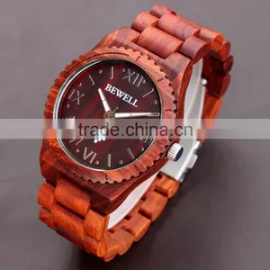 2014 New Fashion Gifts Handmade Wood Watch for Ladies Vintage Wood Watch With Quartz Movement in Large Stock thumbnail-3