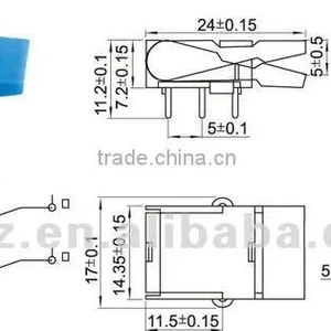 Rocker Toggle Switch,9 Pin Toggle Switch,2 PIN Short Terminal Rocker Switch,home Appliance Rocker Switc thumbnail-5
