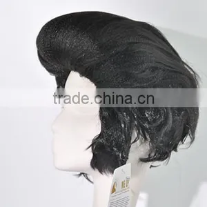 The Most Popular Singer Elvis Presley King Short Hair Wig Men N196 thumbnail-2