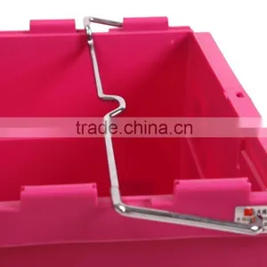 600*400*260mm Plastic Storage Box With Handle thumbnail-4