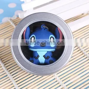Stitch Japan Cartoon Themed PVC Usb Flash Drive Free Sample Logo,Custom Promotional Memory Stick With Metal Case thumbnail-2