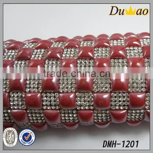 Rhinestone Mesh Hot-fix Rhinestone Sheet Crystal Mesh thumbnail-3